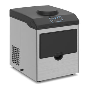 Eiswürfelmaschine silber 22 kg / 24 h