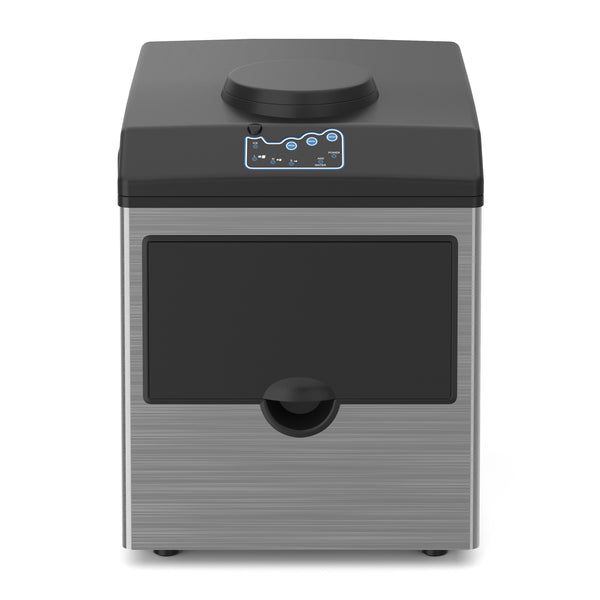 Eiswürfelmaschine silber 22 kg / 24 h