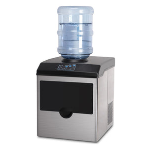 Eiswürfelmaschine silber 22 kg / 24 h