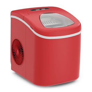 Eiswürfelmaschine rot 12 kg / 24 h / 1.2 L