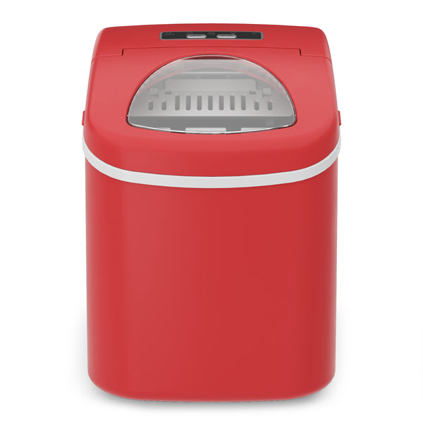 Eiswürfelmaschine rot 12 kg / 24 h / 1.2 L