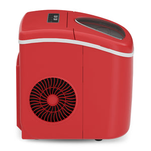 Eiswürfelmaschine rot 12 kg / 24 h / 1.2 L