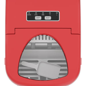 Eiswürfelmaschine rot 12 kg / 24 h / 1.2 L