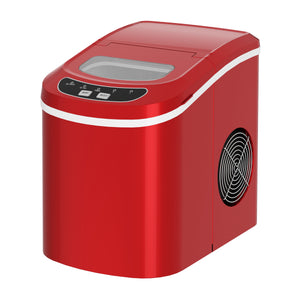 Eiswürfelmaschine rot 12 kg / 24 h