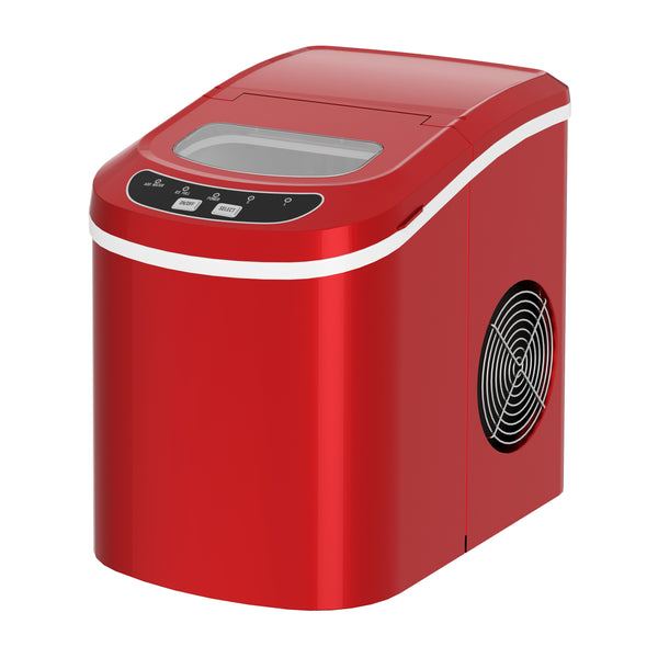 Eiswürfelmaschine rot 12 kg / 24 h