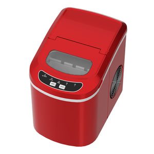 Eiswürfelmaschine rot 12 kg / 24 h