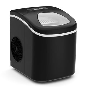 Eiswürfelmaschine schwarz 12 kg / 24 h / 1.2L