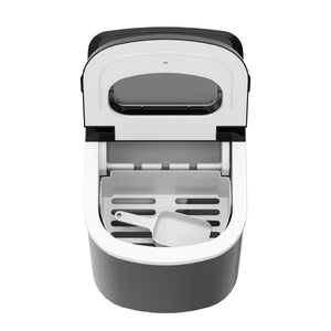 Eiswürfelmaschine schwarz 12 kg / 24 h