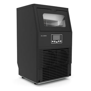 Eiswürfelmaschine schwarz 38 kg / 24 h