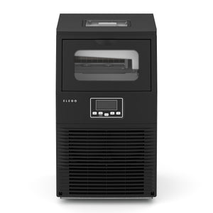 Eiswürfelmaschine schwarz 38 kg / 24 h