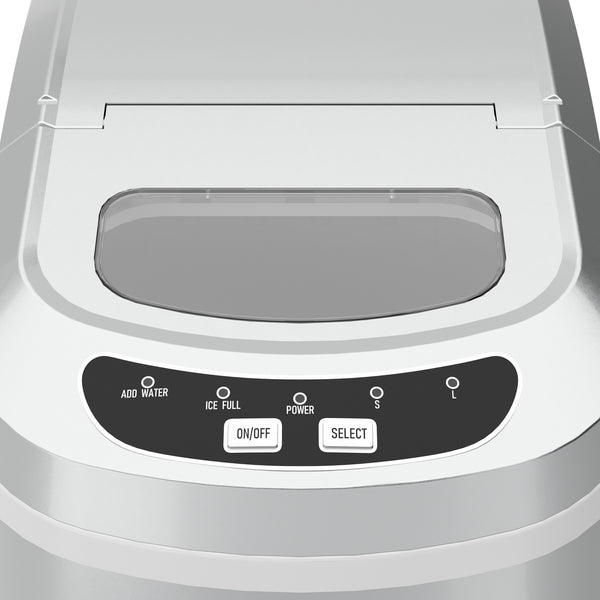 Eiswürfelmaschine silber 12 kg / 24 h