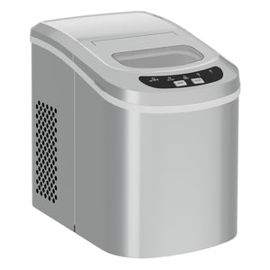 Eiswürfelmaschine silber 12 kg / 24 h