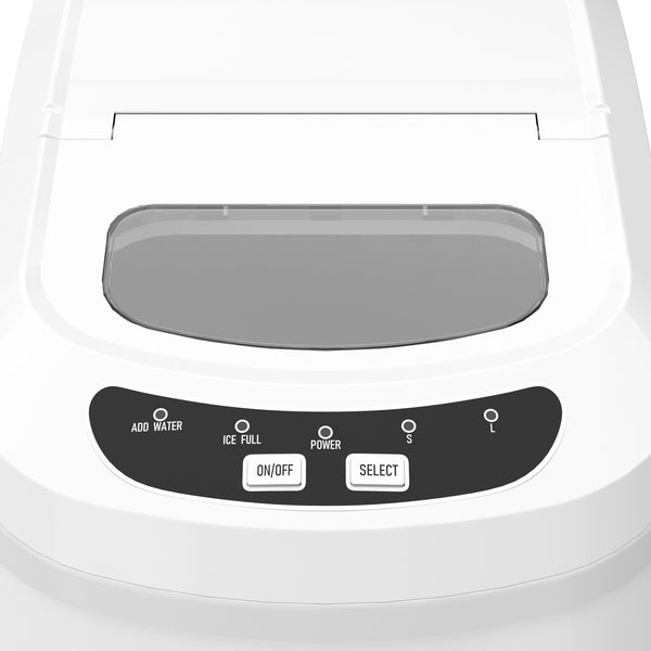 Eiswürfelmaschine weiss 12 kg / 24 h