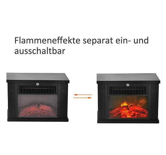 Elektrischer Kamin Elektrokamin Elektroheizung 1200W