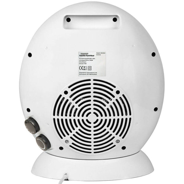 Elektrischer Kamin Heizlüfter Heizung ~ 1500W