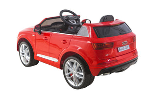 Elektroauto Kinder Audi Q7 rot