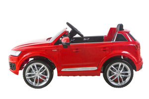 Elektroauto Kinder Audi Q7 rot