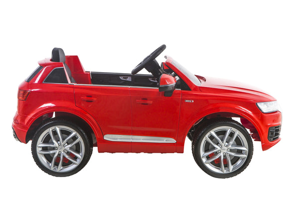 Elektroauto Kinder Audi Q7 rot