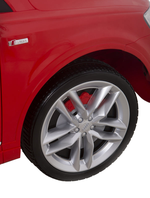 Elektroauto Kinder Audi Q7 rot