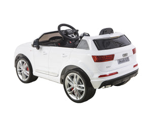 Elektroauto Kinder Audi Q7 weiss