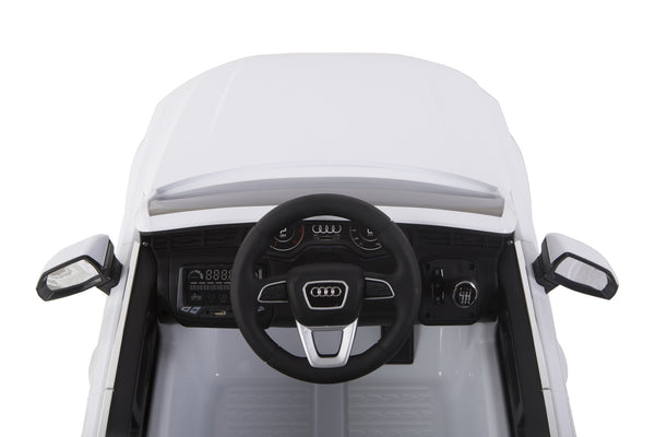 Elektroauto Kinder Audi Q7 weiss