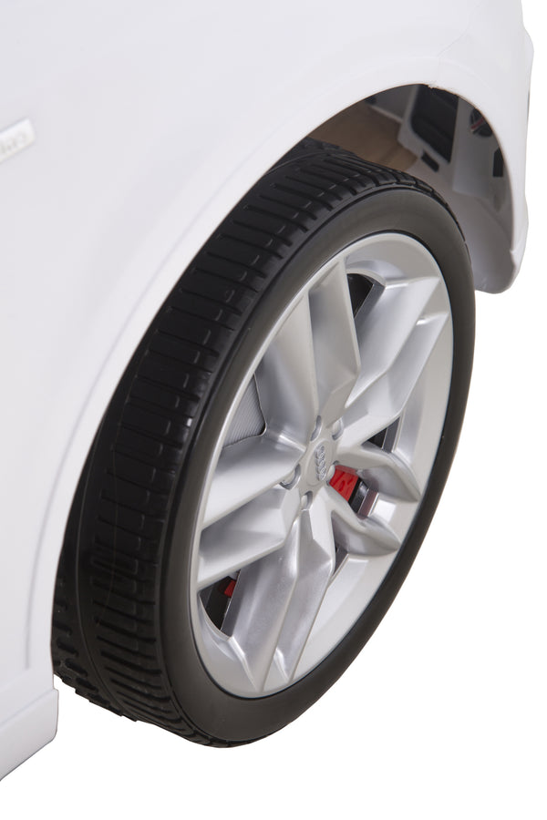 Elektroauto Kinder Audi Q7 weiss