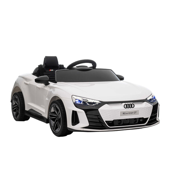 Elektroauto Kinder Audi RS e-tron GT weiss