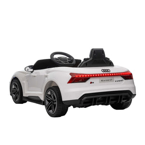 Elektroauto Kinder Audi RS e-tron GT weiss
