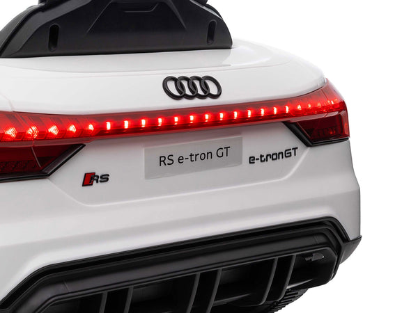 Elektroauto Kinder Audi RS e-tron GT weiss