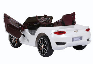 Elektroauto Kinder Bentley weiss