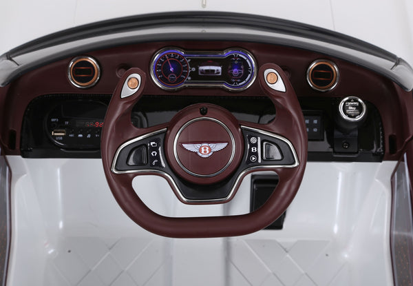 Elektroauto Kinder Bentley weiss
