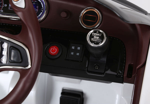 Elektroauto Kinder Bentley weiss