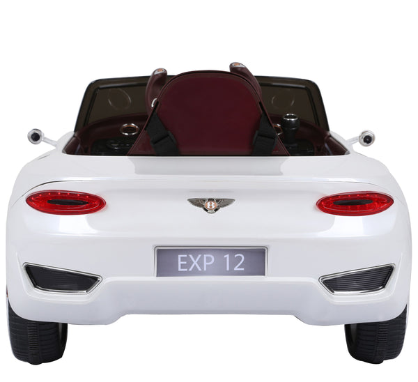 Elektroauto Kinder Bentley weiss