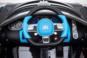 Kinder-Elektroauto Bugatti Divo schwarz