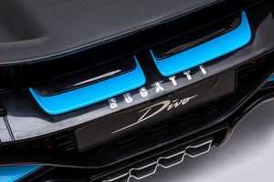 Kinder-Elektroauto Bugatti Divo schwarz