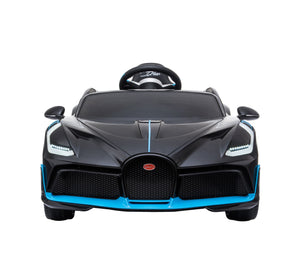 Kinder-Elektroauto Bugatti Divo schwarz