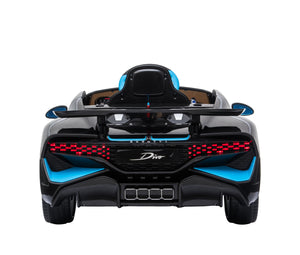 Kinder-Elektroauto Bugatti Divo schwarz