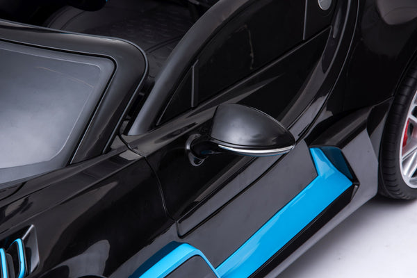 Kinder-Elektroauto Bugatti Divo schwarz