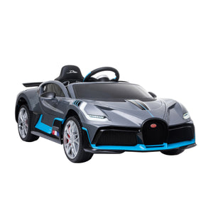 Kinder-Elektroauto Bugatti Divo schwarz
