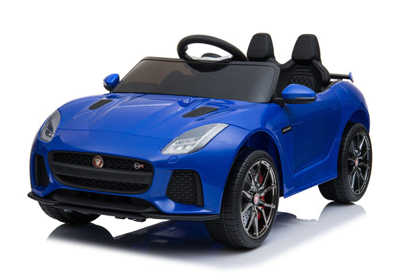 Elektroauto Kinder Jaguar blau