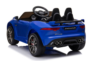 Elektroauto Kinder Jaguar blau