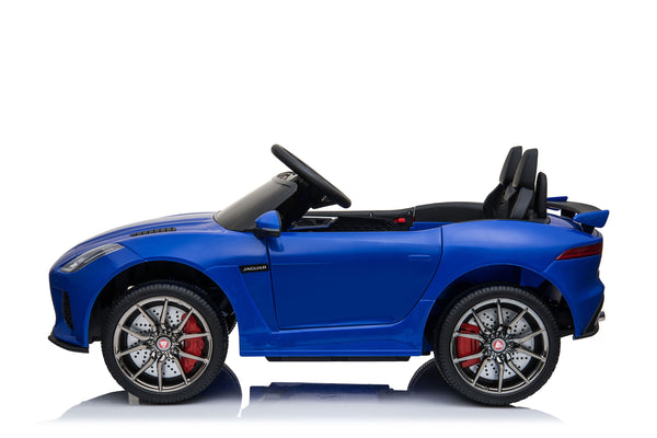 Elektroauto Kinder Jaguar blau