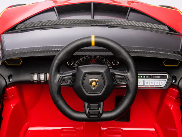 Elektroauto Kinder Lamborghini Autentica rot