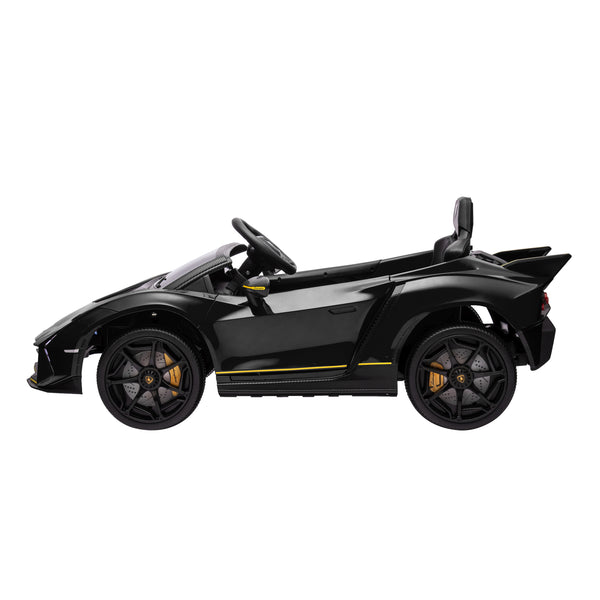 Elektroauto Kinder Lamborghini Autentica schwarz
