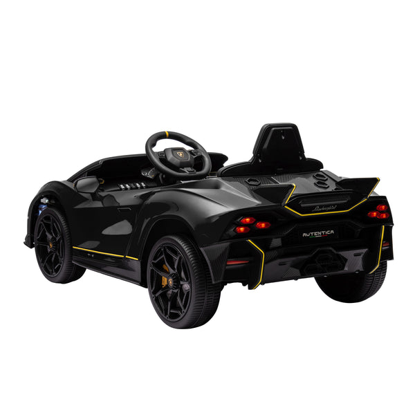 Elektroauto Kinder Lamborghini Autentica schwarz