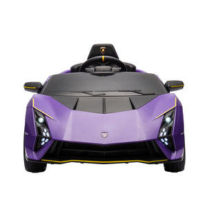 Elektroauto Kinder Lamborghini Autentica violett