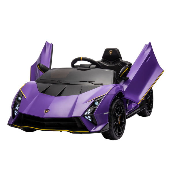 Elektroauto Kinder Lamborghini Autentica violett