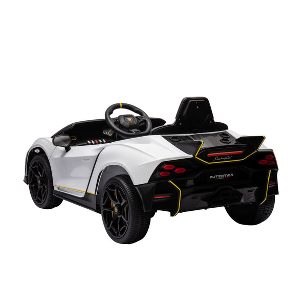 Elektroauto Kinder Lamborghini Autentica weiss