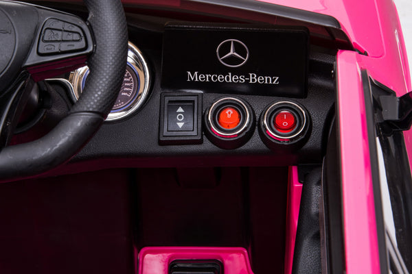 Elektroauto Kinder Mercedes GLC Coupé pink