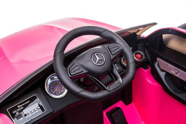 Elektroauto Kinder Mercedes GLC Coupé pink